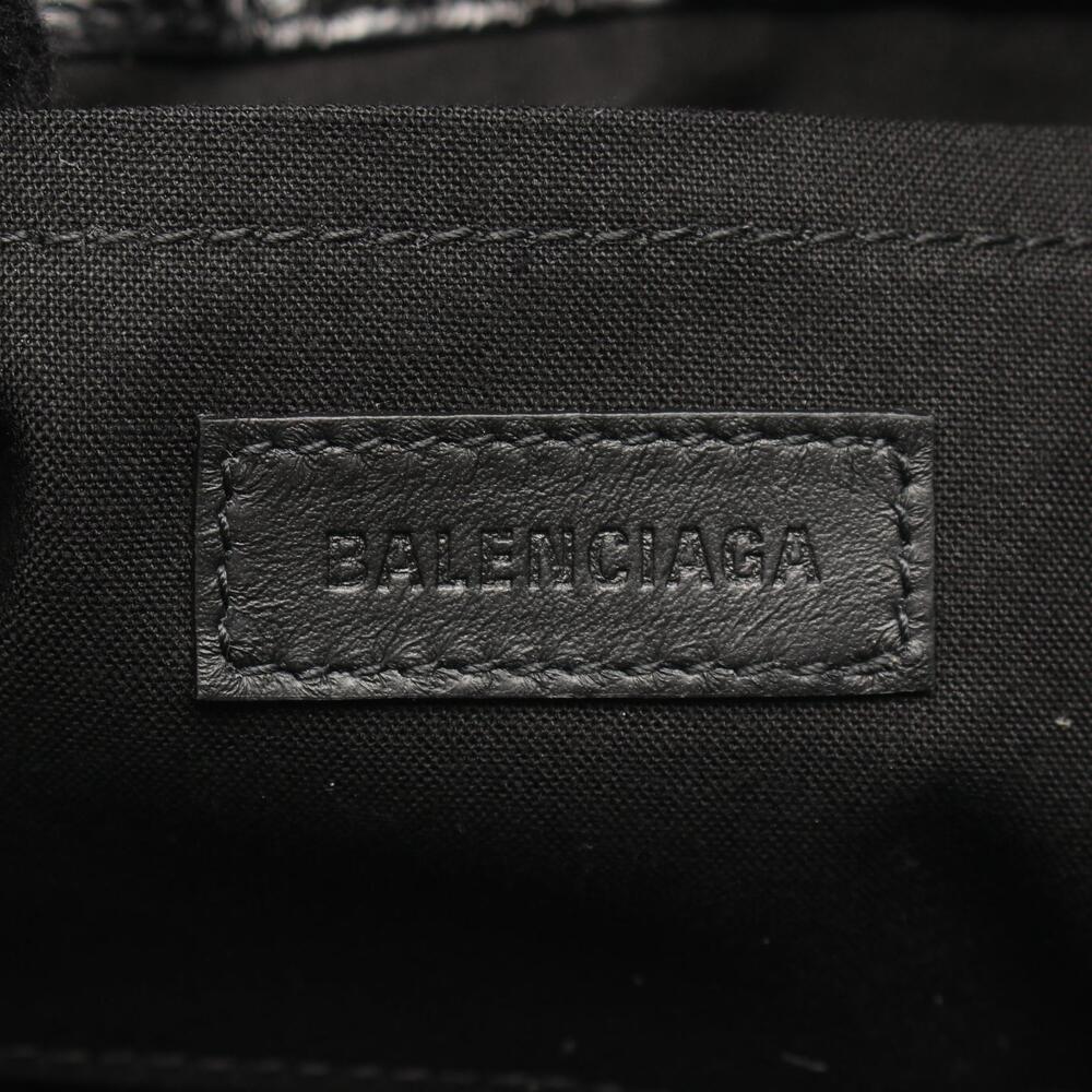 Balenciaga Le Cagole Shoulder Bag Leather Black - Picture 4 of 5
